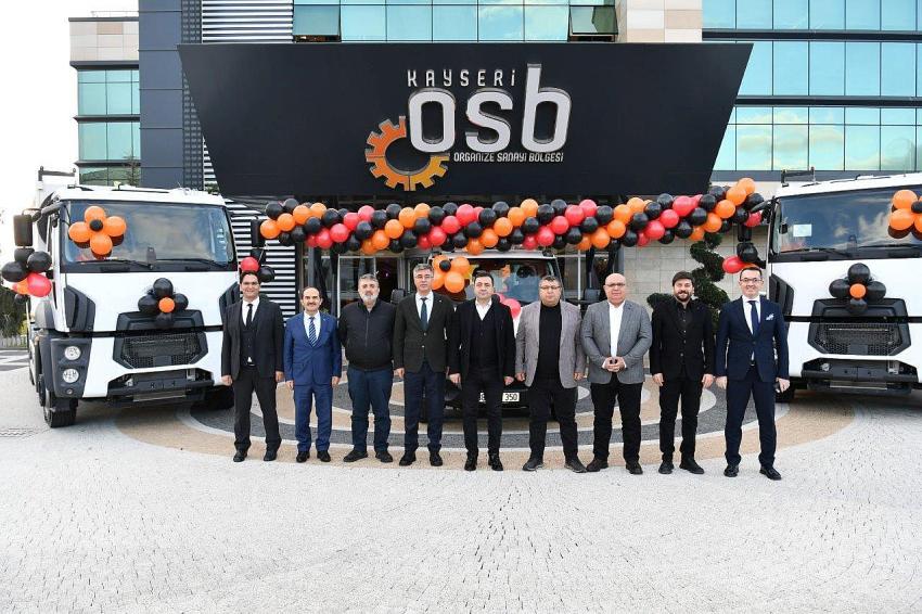 Kayseri OSB’nin Araç Filosuna 6 Yeni Araç Eklendi