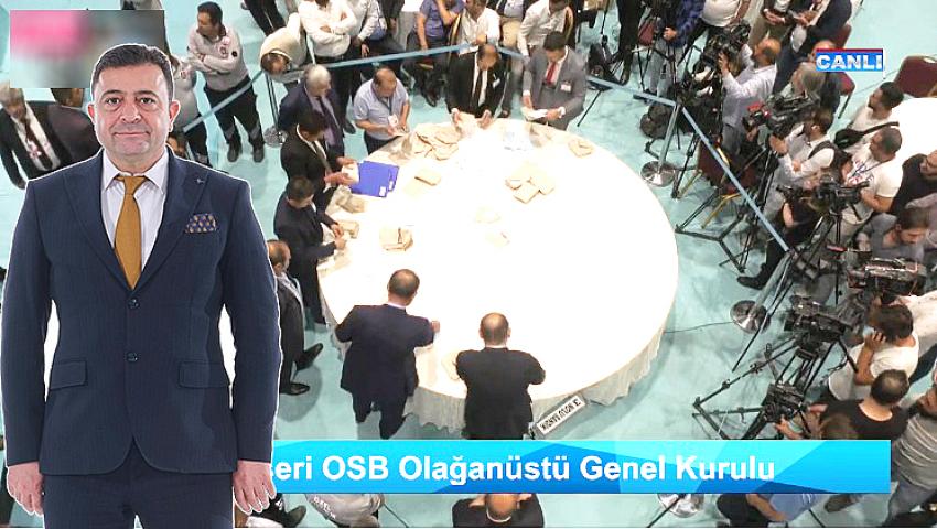 Kayseri OSB’nin yeni Başkanı Mehmet Yalçın oldu