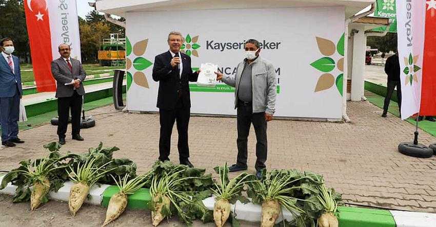 KAYSERİ ŞEKER PANCAR ALIMINA BAŞLADI