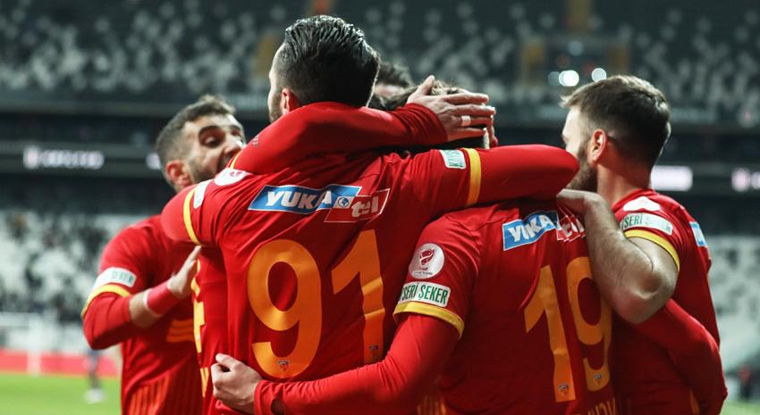 KAYSERİSPOR TÜRKİYE KUPASI’NDA YARI FİNALDE