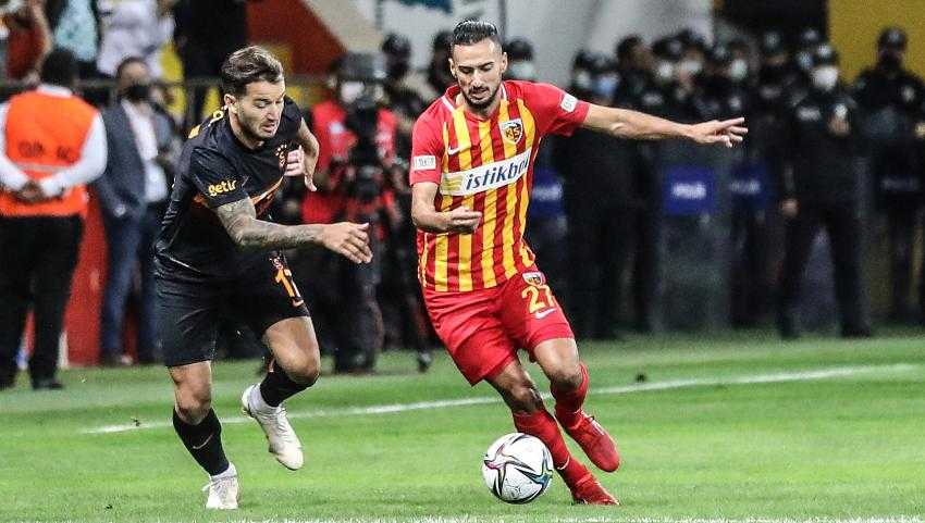 KAYSERİSPOR 2 – GALATASARAY 0 (İLK YARI)