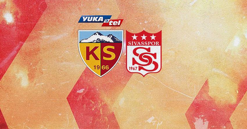 Kayserispor 1 – Sivasspor 0 (ilk yarı)