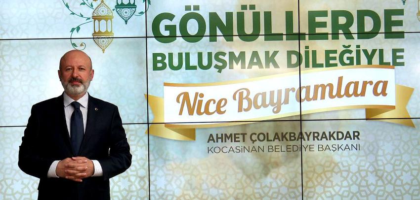 BAŞKAN ÇOLAKBAYRAKDAR'DAN RAMAZAN BAYRAMI MESAJI