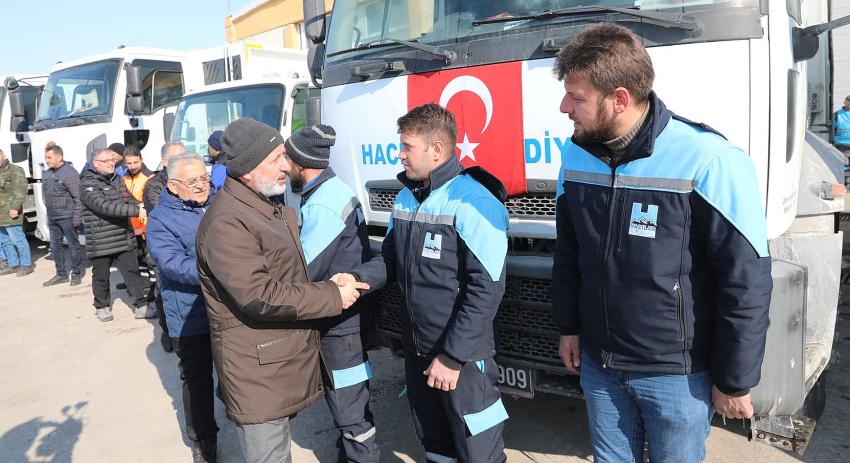 TÜM İMKANLARIMIZ İLE DEPREM BÖLGELERİNDEYİZ