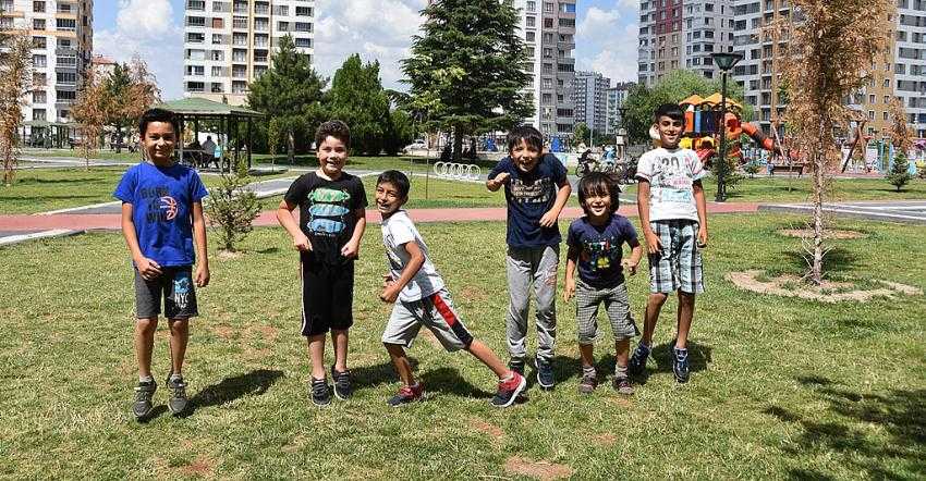 KOCASİNAN PARK ÇALIŞMALARIYLA GÖZ DOLDURUYOR