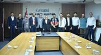  Kayseri Filistin İle Dayanışma Platformu Üyelerini Misafir Etti