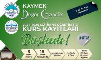 Büyükşehir Kaymek’in Değer Gençlik Merkezi Kurs Kayıtları Başladı