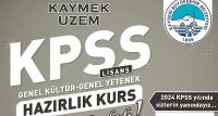 Büyükşehir KAYMEK UZEM’de KPSS kurs kayıtları başladı