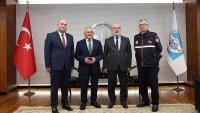 Büyükşehir itfaiyesi ile Kayseri Üniversitesi arasında iş birliği protokolü