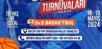 Gençlik ve Spor Bayramı’na Özel “3x3 Basketbol” Turnuvası