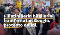Google önünde İsrail’e destek tepkisi