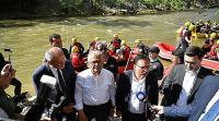 Zamantı Irmağı’ndaki “Rafting” Yarışının Startını verdiler