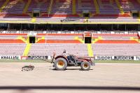 Büyükşehir’den Rhg Enertürk Enerji Stadyumu’na Çim Serimi Çalışması