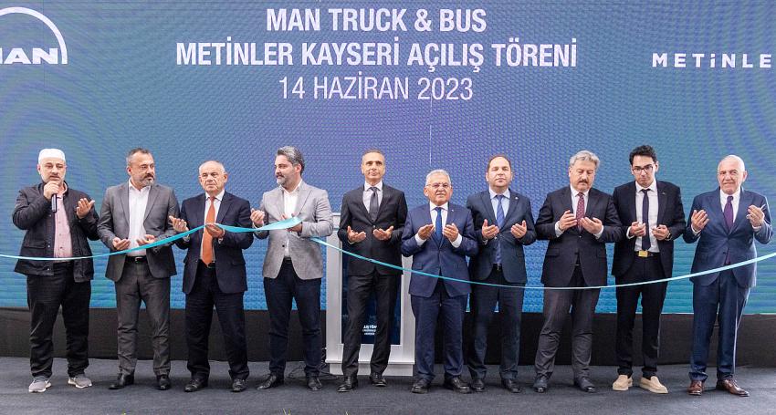 MAN METİNLER PLAZA GÖRKEMLİ TÖRENLE HİZMETE AÇILDI