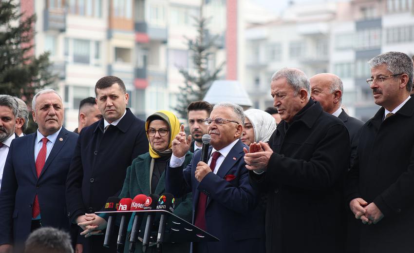 Büyükkılıç: “Tüm kayseri olarak kenetleneceğiz”