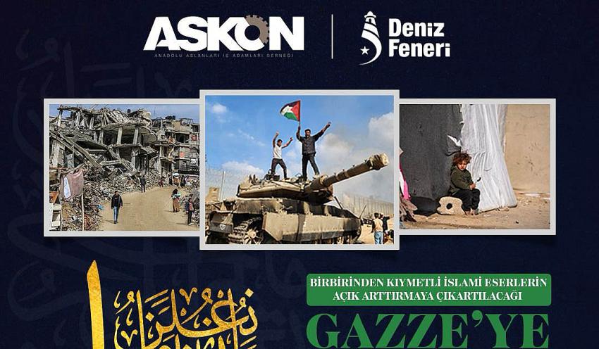 ASKON’dan Gazze’ye Hayır Pınarı