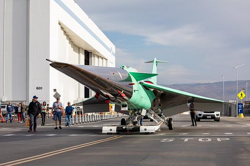 NASA’nın X-59 uçağı süpersonik uçuş yapacak