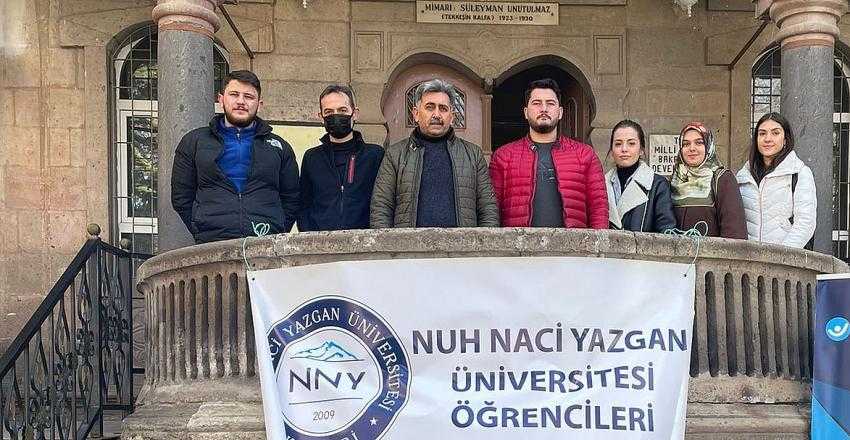 NNYÜ ÖĞRENCİLERİNDEN ANLAMLI DESTEK