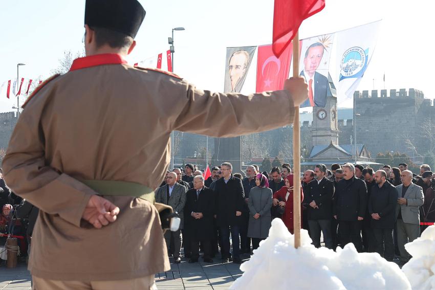 Sarıkamış şehitleri törenle anıldı