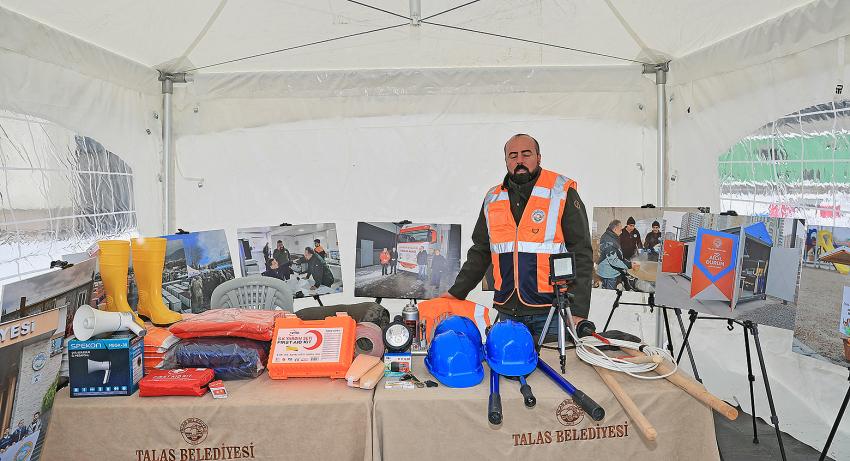 Talas Belediyesi’nden Deprem Farkındalığı