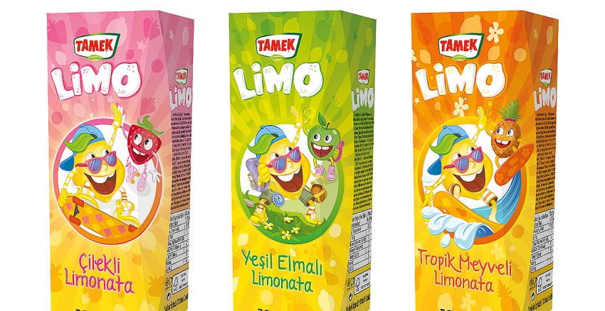 Tamek’ten çocuklara yaz sürprizi: Limonatanın yeni hali Tamek Limo’lar raflarda!