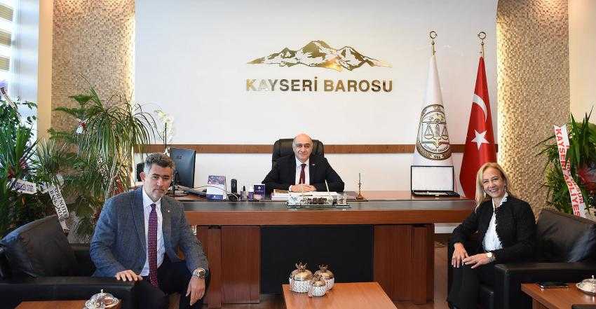 TBB BAŞKANINDAN BAŞSAVCI VE BARO’YA ZİYARET