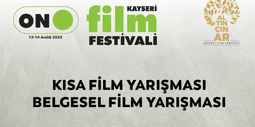 10. Kayseri Altın Çınar Film Festivali Başvuruları Başladı !