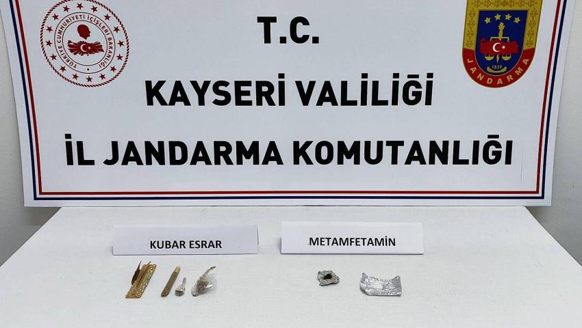 Yahyalı’da uyuşturucu operasyonu