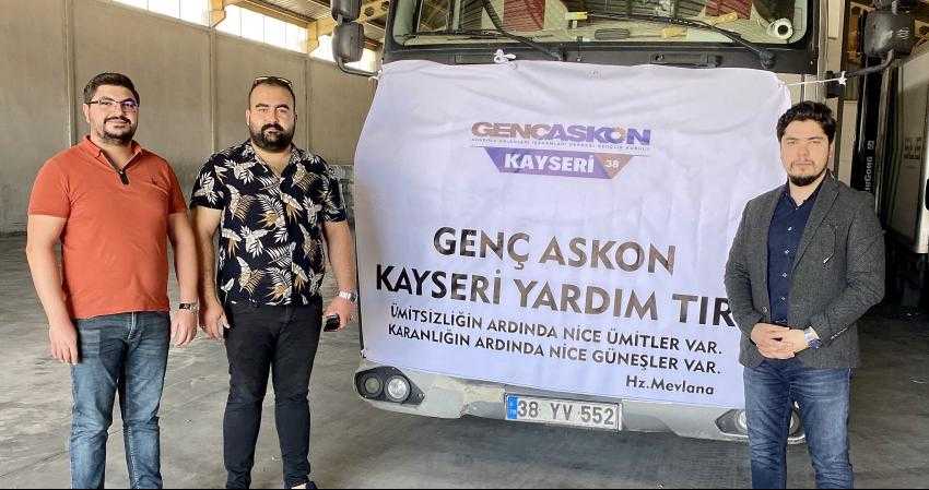 GENÇ AKSON’DAN SEL BÖLGESİNE YARDIM