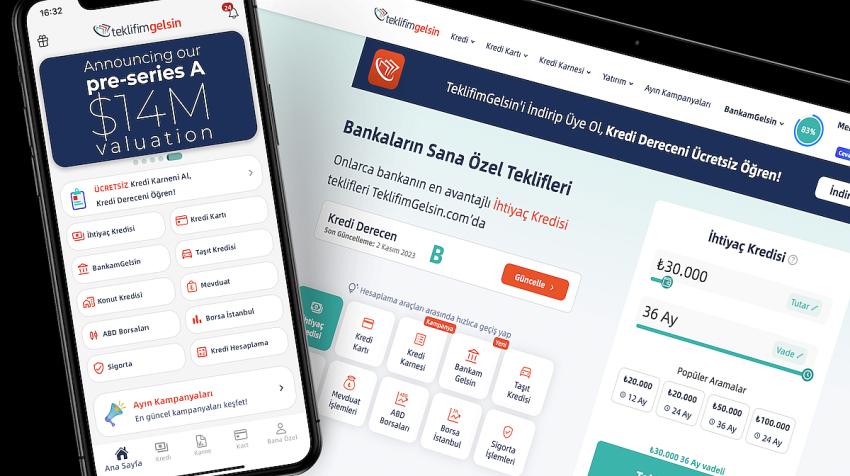 TeklifimGelsin 14 milyon dolar değerlemeyle yatırım aldı