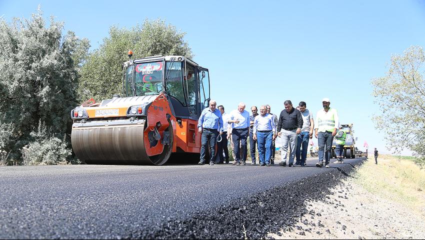 BÜYÜKŞEHİR’DEN 150 MİLYON LİRALIK YOL