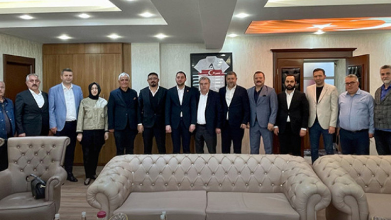 HAGİAD’dan, MHP İl Başkanı Kalın’a Nezaket Ziyareti