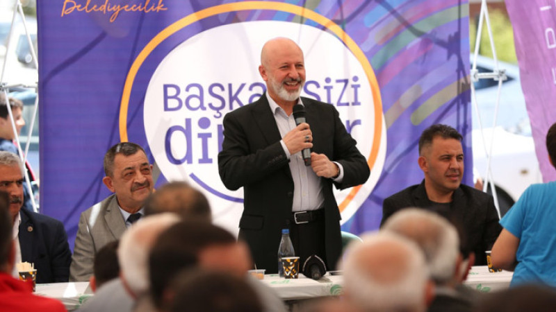 “Her Zaman Olduğu Gibi Vatandaşlarımızla İç İçeyiz”