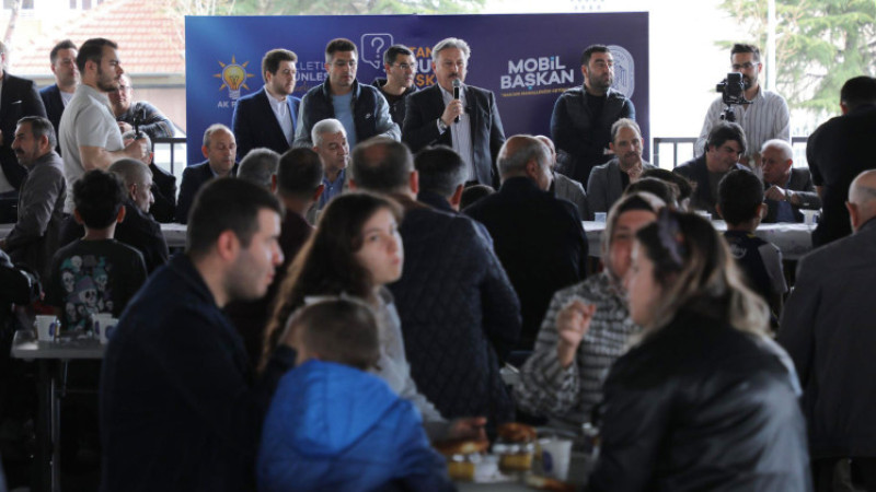 “Mobil Başkan” Yeniden Mahallelerde