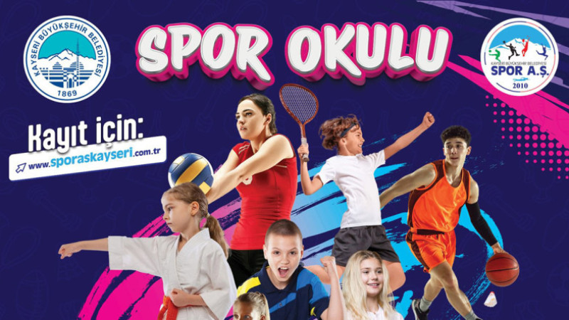 Büyükşehir’de Yaz Spor Okulları Kayıtları Başladı