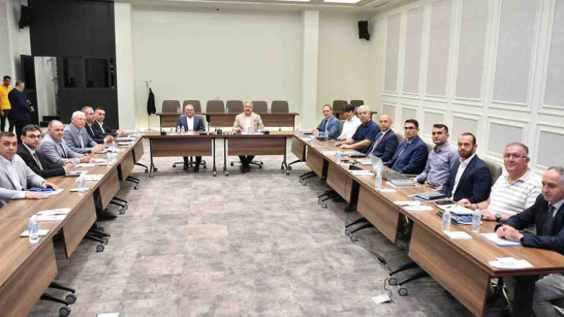 Başkanlardan Melikgazi’de Yatırım Değerlendirme Toplantısı