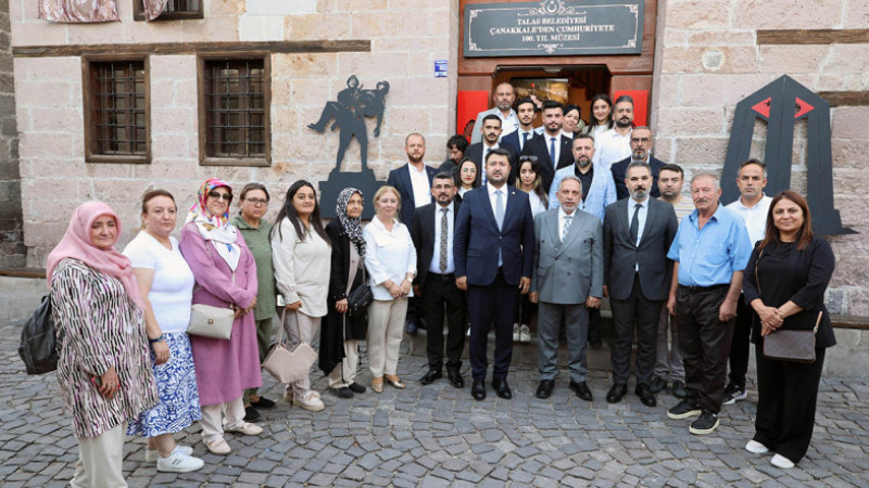 Kültür Yolu Festivalinde Talas’ta Sanat Buluşması