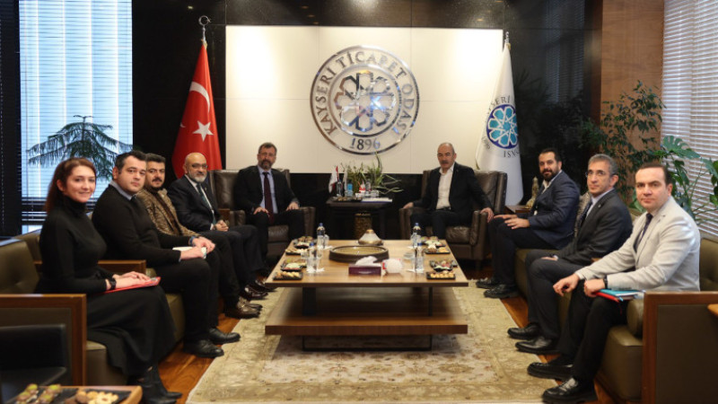 Çek Cumhuriyeti Büyükelçisi Stephanec’tan Kayseri Ticaret Odası’na Ziyaret