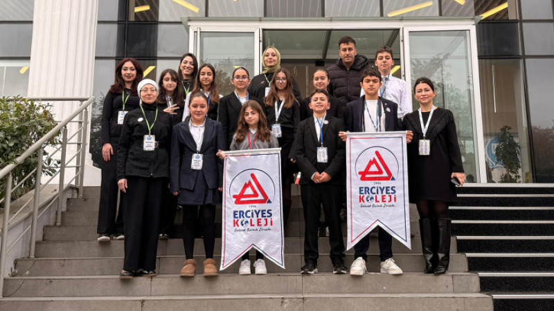 Erciyes Koleji Ortaokulu Öğrencilerinden Uluslararası Başarı