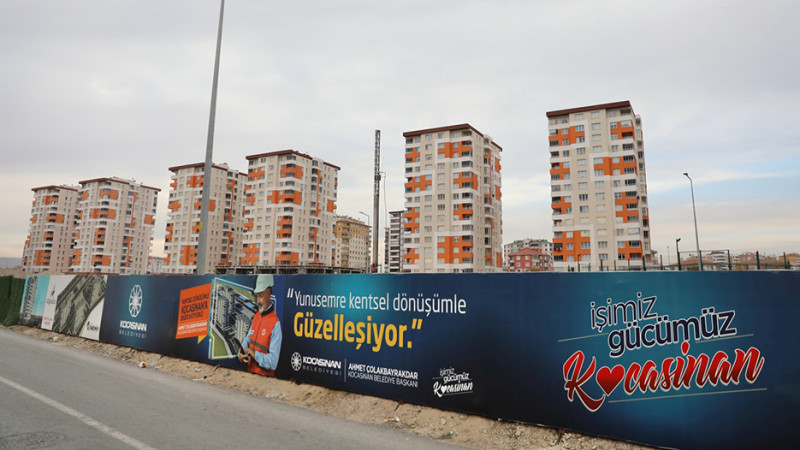 Kocasinan’da Kentsel Dönüşüm Hız Kesmeden Devam Ediyor