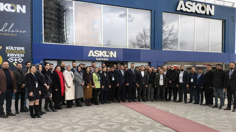 ASKON Kayseri Şubesi Başkanı İlker Barlı güven tazeledi