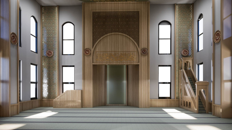 Melikgazi Belediyesi Aynalı Camii yeniden inşa ediyor