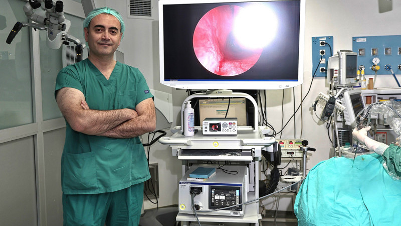 ERÜ, KBB Kliniğine Yeni Nesil Endoskopi Sistemi Kazandırıldı