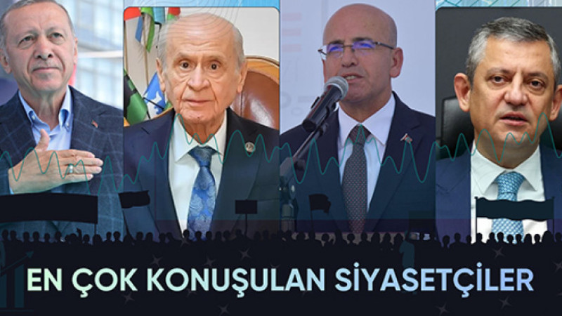 En Çok Konuşulan Siyasetçiler Belli Oldu!