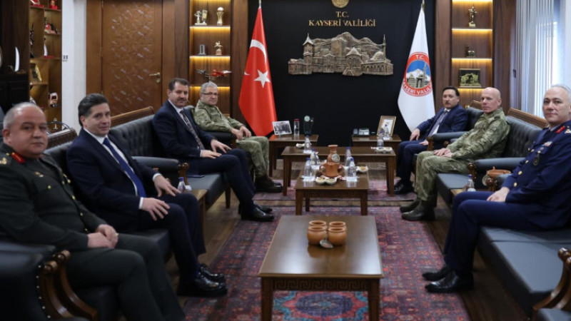 Kara Kuvvetleri Komutanı Tokel Kayseri’de