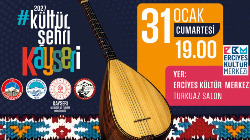 Kayseri’de Uluslararası Âşıklar Buluşması