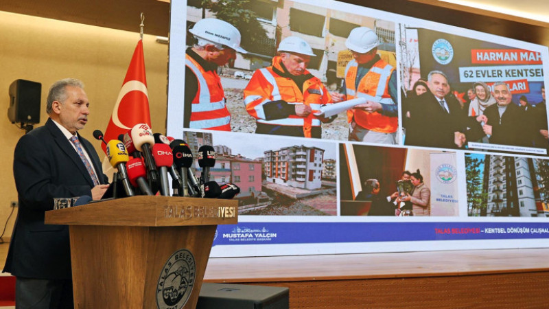 Başkan Yalçın; Talas şehre yön veren bir kutup yıldızıdır