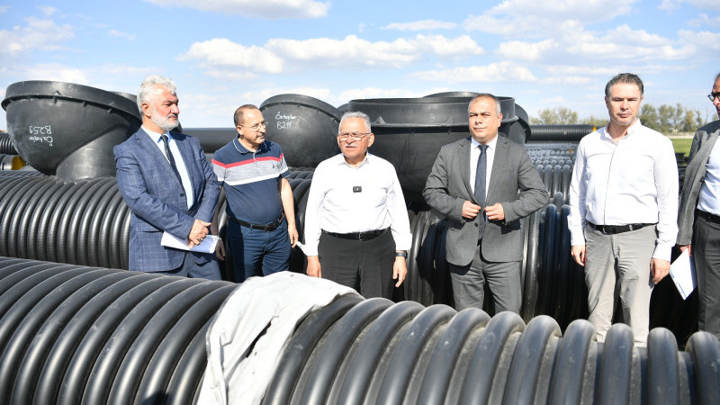 Başkan Büyükkılıç; “Atık Su Hattı İçin 718 Milyon 504 Bin 896 Tl’lik Yatırım Yaptık”