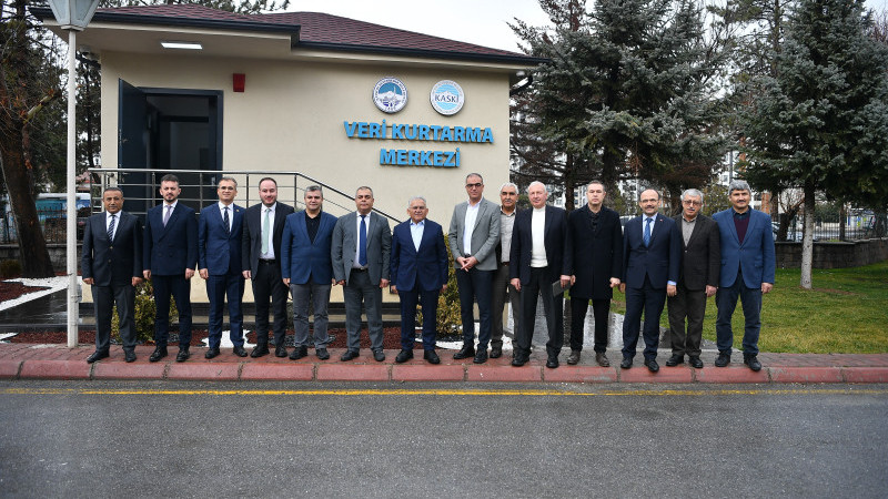 Başkan Büyükkılıç; “Veri Kurtarma Merkezi, Stratejik Bir Yatırım”