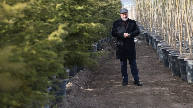 Türkiye’nin En Büyük Üretim Ve Lojistik Üssü Fidanlığı Kocasinan’da